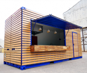 container cafe 10 feet
