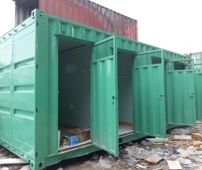 container toilet 40 feet