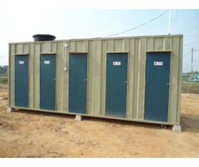 container toilet 45 feet